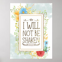 詩篇16 8私は聖書のクリスチャンを揺るがされることはない