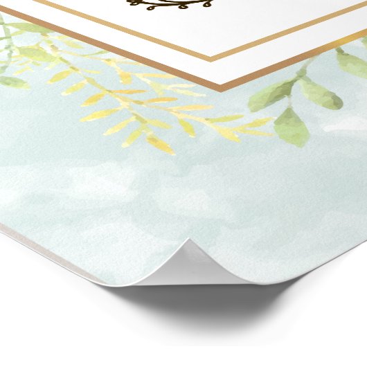 詩篇16 8私は聖書のクリスチャンを揺るがされることはない ポスター (角)