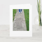 詩篇16:8,11 カード (正面)