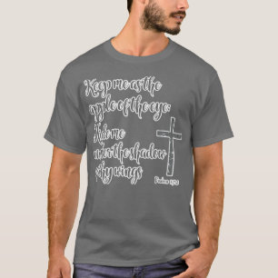 詩篇178 Kjv聖書の第1節 Tシャツ