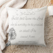 詩篇18聖書の聖句ダンデロン卿を呼ぶ クッション (ブランケット)