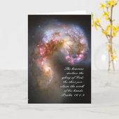 詩篇19 感動的 カード (黄色い花)