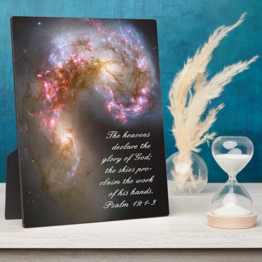 詩篇19 感動的 フォトプラーク (側面)