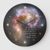 詩篇19 感動的 ラージ壁時計 (正面)