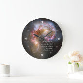 詩篇19 感動的 ラージ壁時計 (ホーム)