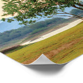 詩篇1：バイブル3節聖なる書物、 経典芸術ギフト ポスター (角)