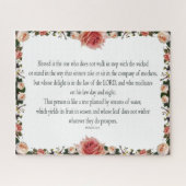 詩篇1:1-3賛美は一つ ジグソーパズル (横)