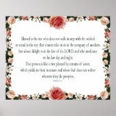 詩篇1:1-3賛美は一つ ポスター (正面)