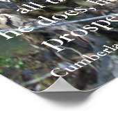 詩篇1:3 ポスター (角)