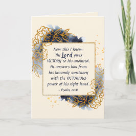 詩篇20:6主与えの勝利 カード