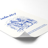 詩篇20:7 – 馬への信頼 ポスター (角)