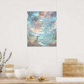 詩篇23インスペインの ポスター (キッチン)