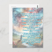 詩篇23インスペインの ポストカード (正面/裏面)