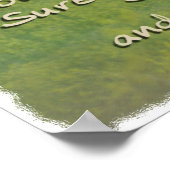 詩篇23主は私のシーペルのポスターバイブル ポスター (角)