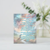 詩篇23主は私の牧者である ポストカード (スタンド正面)