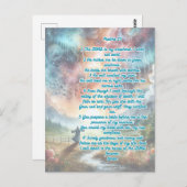 詩篇23主は私の牧者である ポストカード (正面/裏面)