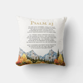 詩篇23主は私の羊飼いだ クッション