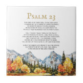 詩篇23主は私の羊飼いだ タイル (正面)