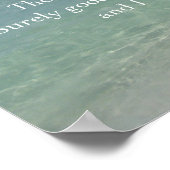 詩篇23主は私の羊飼いだ ポスター (角)