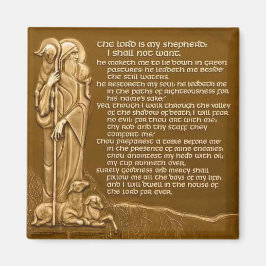 詩篇23主は私の羊飼いだ マグネット