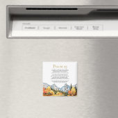 詩篇23主は私の羊飼いだ マグネット (インサイチュ (食洗機))