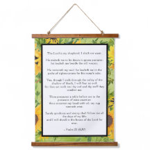 詩篇23主は私の羊飼いのヒマワリ