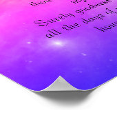 詩篇23主は私の羊飼いのポスター ポスター (角)