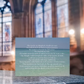 詩篇23主は私の羊飼いの美しいビーチ カード