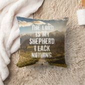 詩篇23主は私の羊飼い、聖なる書物、 経典 クッション (ブランケット)