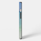 詩篇23篇 聖書の詩 モノグラム ビーチ iPhoneケース (左側面)