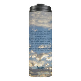 詩篇23美しいキリスト教聖書聖句カスタム聖句 タンブラー