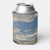 詩篇23美しいキリスト教聖書聖歌教会 缶クーラー (缶裏面)