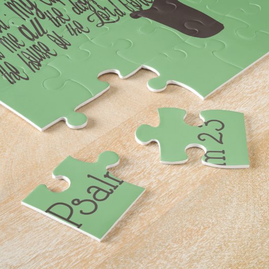 詩篇23聖句 ジグソーパズル (側面)