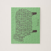 詩篇23聖句 ジグソーパズル (縦)