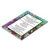 詩篇23聖書的引用文 ノートブック (左側)