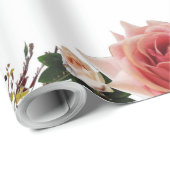 詩篇23芸術 – 主は私の羊飼いのフローラ ラッピングペーパー (ロールコーナー)