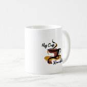 詩篇235聖書の聖句を巡る私の杯 コーヒーマグカップ (正面右)