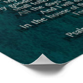 詩篇23 ポスター (角)