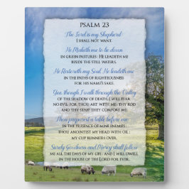 詩篇23 – 主はわたしの羊飼いだ フォトプラーク