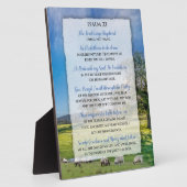 詩篇23 – 主はわたしの羊飼いだ フォトプラーク (側面)