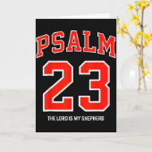 詩篇23 主は私の羊飼い キリスト教 サッカー カード (黄色い花)