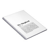 詩篇23 主は私の羊飼い ノートブック (右側)