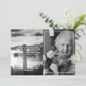 詩篇23 写真 十字架 生命の祝祭 追悼式 招待状 (スタンド正面)