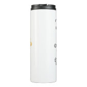 詩篇23:1主は私の羊飼いの黄色い花 タンブラー (裏面)