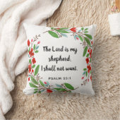 詩篇23:1 クッション (ブランケット)