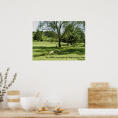 詩篇23:1 ポスター (キッチン)