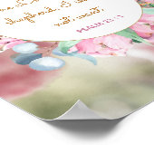 詩篇23 : 1 – 主は私の聖者である ポスター (角)