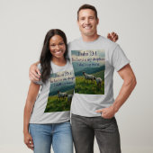 詩篇23:1 聖句 メンズTシャツ Tシャツ (ユニセックス)
