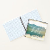 詩篇23 1-3主は私の羊飼いだ ノートブック (内部)