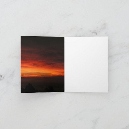 詩篇23: 1-6 カード (内部)